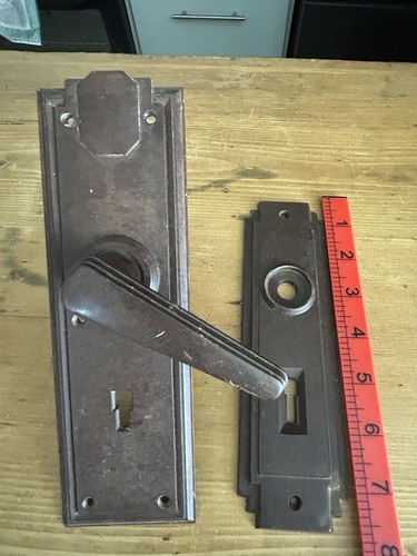 Vintage bakelite door - door, handle