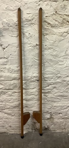 Vintage wooden stilts pick - -,