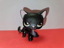 Authentic Pet Shop #336 Shorthair European Cat Black Green Eyes LPS