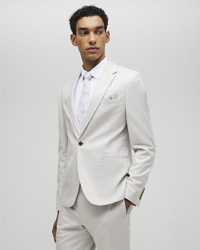 River island mens suit - river,