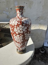 Wonderful Antique Chinese Bronze Vase Flowers