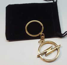 24ct GOLD PLATED OPEL KEYRING ASTRA CORSA GRANDLAND X INSIGNIA MOKKA VIVARO