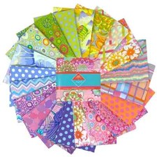 Kaffe Fassett SORBET Charm Pack 100% Cotton 5" Precut Squares