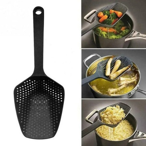Food strainer scoop large - food, –