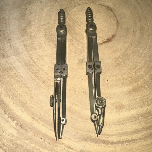 Good pair antique - pair, steel
