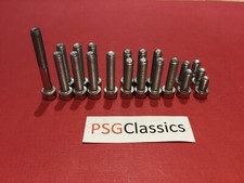 Suzuki TS100ER Stainless Steel Engine Covers Allen Screws Bolts TS 100 ER