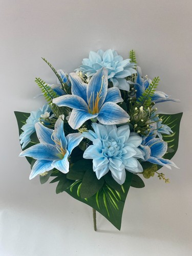 Lily silk flower bunch - lily,