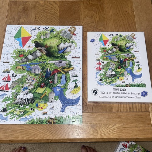 Map ireland 100 pieces - of,