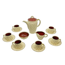 SUZIE COOPER ART DECO 16 PIECE COFFEE SET SH51
