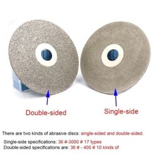 4" 100mm Diamond Coated Flat