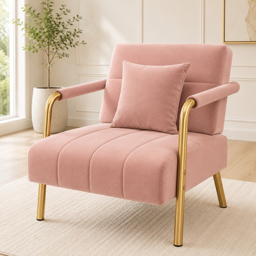 Costoffs velvet accent chair - costoffs,