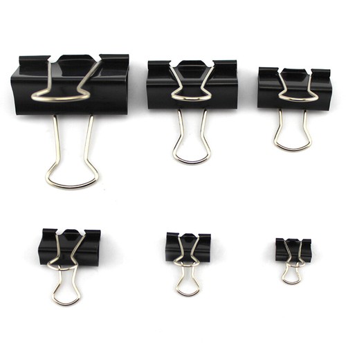 Bulldog foldback clips - clips, metal