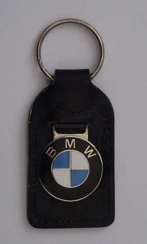 Vintage 1980 bmw leather key - 1980's,