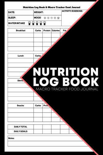 Nutrition log book - log, &