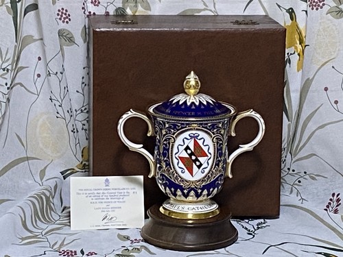 Cased royal crown derby - cased,