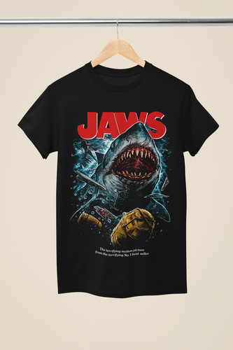 Jaws great white - great, shark