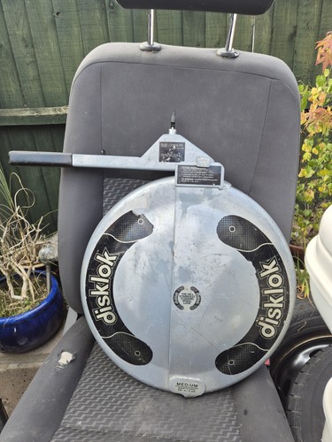 Disklok steering lock size - steering,