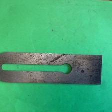 Stanley Smoothing Plane No 4 or 5 Cutter Iron Blade 2" Wide VGC Made in England.