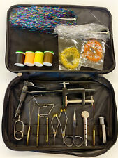 Fly Tying Kit with Vise, Whip Finisher, Plier, Bodkin, Many Tools