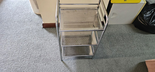 Metal tier tea trolley - 3, with