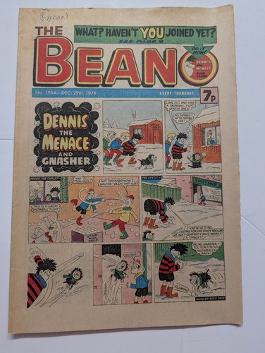 Beano comic 1954 - 1954,, december