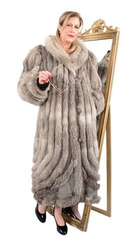 Us5834 real silver fox - silver,