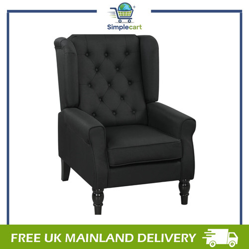Accent chair wingback armchair - accent,