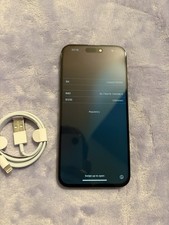 Apple iPhone 15 Pro Max - 256gb - Black - FAULTY - READ 👇