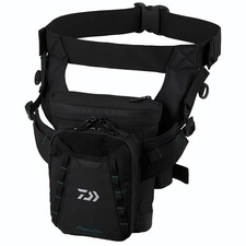 DAIWA Fishing Tackle EMERALDAS T THIGH Bag Black