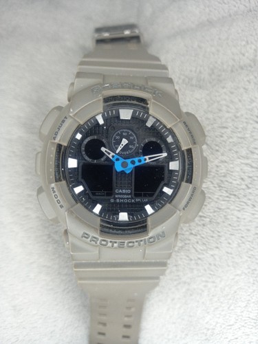 Casio shock men grey watch - g-shock,