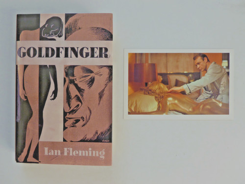 Goldfinger james bond book - -,