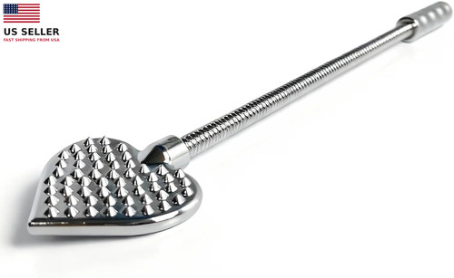 Metal bdsm cane spiked - metal,