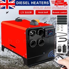 8KW 12V Diesel Air Night Heater LCD Remote For Truck Boats Home Caravan 8000W