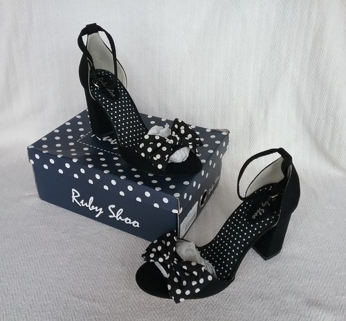 Ruby shoo dorry navy - dorry, polka