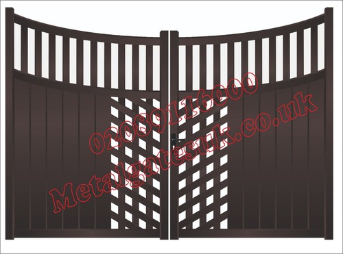 Aluminium gates composite - aluminium, /