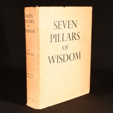 1935 Seven Pillars of Wisdom T E Lawrence Illustrated First Trade Edition Dus...