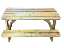 Heavy Duty Compact Picnic table, pub bench.