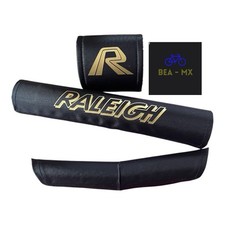 Raleigh Burner  Mk1 Pad Black Nylon With Gold Writing