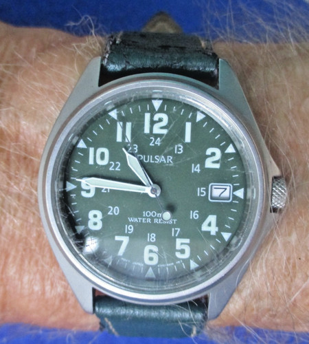 Vintage pulsar military style - pulsar,