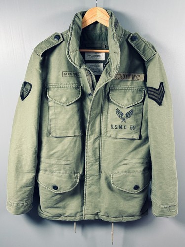 Schott nyc m65x cotton field - schott,
