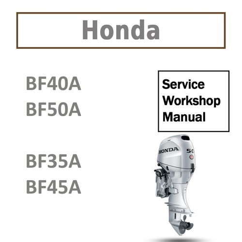 Honda bf40a bf50a - honda,
