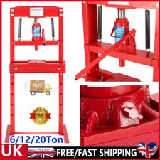 20Ton Heavy Duty Hydraulic Bench Press Machine Workshop Garage Bearing Standing