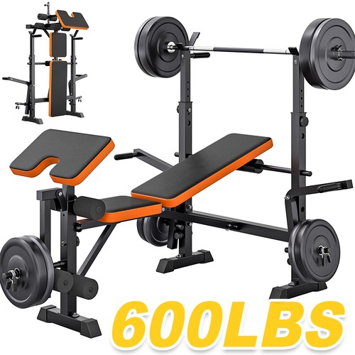 600lbs weight bench adjustable - 600lbs,
