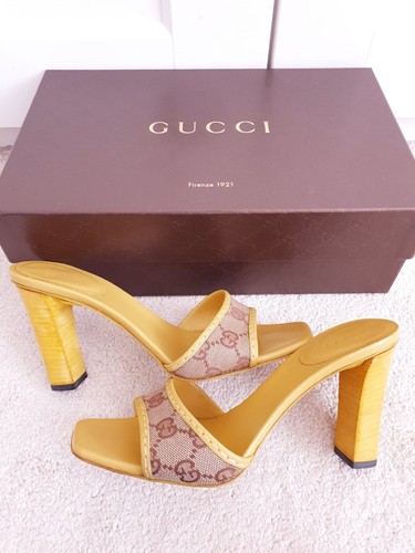 Gucci yellow mustard canvas - mustard,