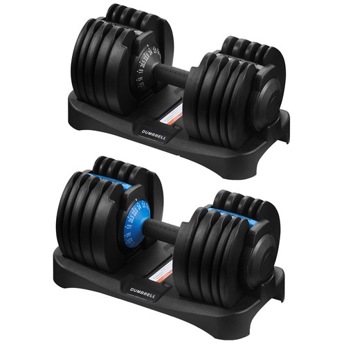 Adjustable dumbbell 24kg home - adjustable,