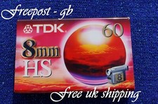 TDK P5-60 HS VIDEO 8mm / Hi8 CAMCORDER TAPE / CASSETTE - HIGH STANDARD