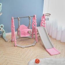 Toddler Baby Swing Slide & Climber Set Playground Garden Indoor Outdoor Kids Toy