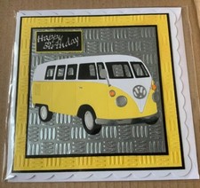 Handmade 6x6” VW Camper Van