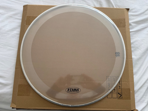 Tama clear single - 18", drum