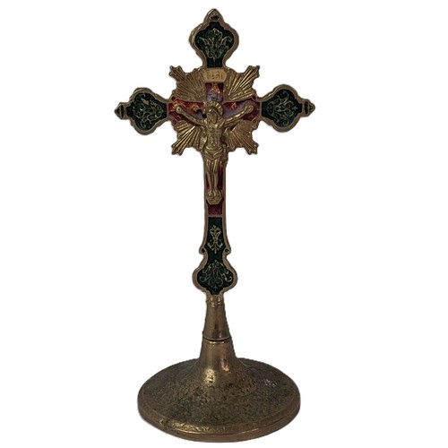 Vtg jerusalem altar crucifix - jerusalem,